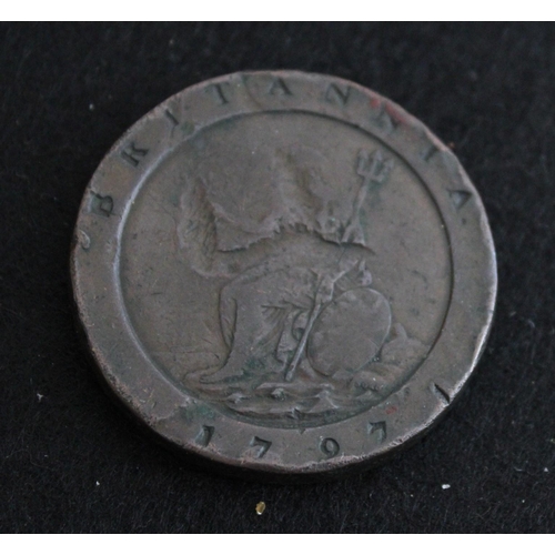 184 - 1797 Britannia Cartwheel Coin