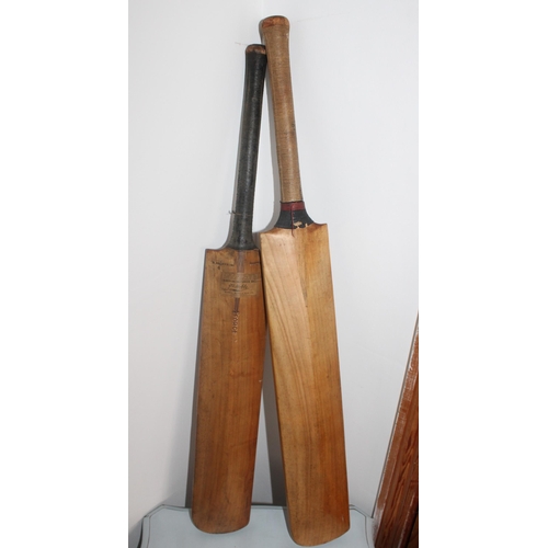 119 - Two Full Size Vintage Cricket Bats 
All Proceeds Go Go To Charity
Collection Only