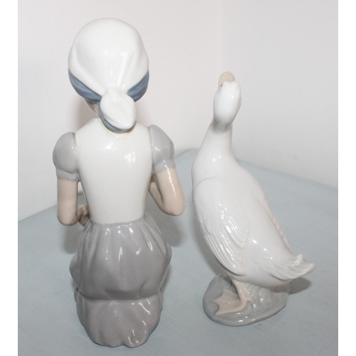 78 - Two Ceramic Figurines - One NAO and One Casades

Tallest is 18cm