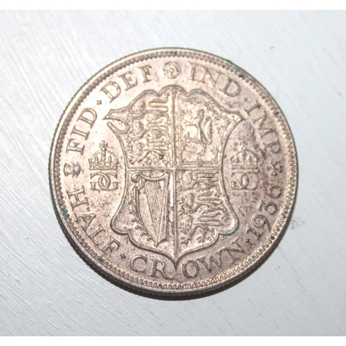 439 - 1936 George V Half Crown Coin