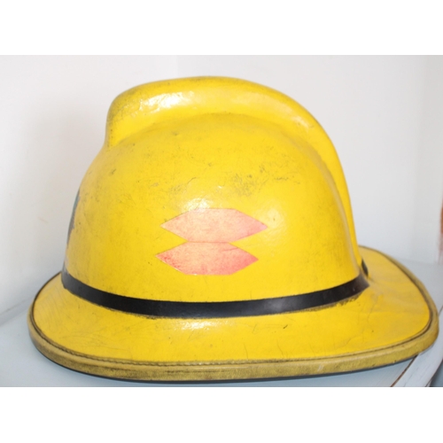 61 - Fireman Hat Size 51 to 56 Dated 1989