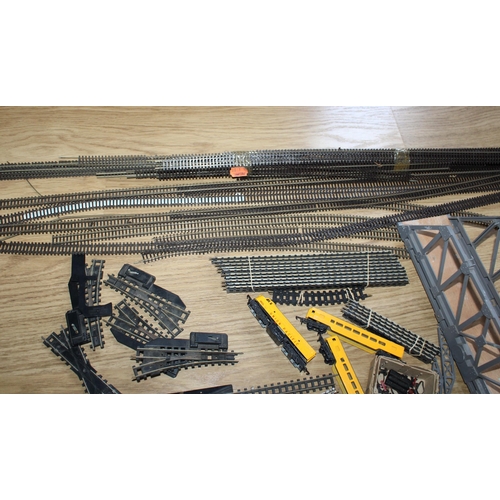 757 - Collection of Model Railway Track and Engine / Carriages

Collection only for this lot. All proceeds... 