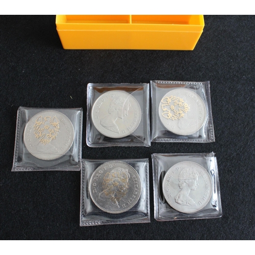 388 - Five Commemorative Queen Mother 1980 Coins