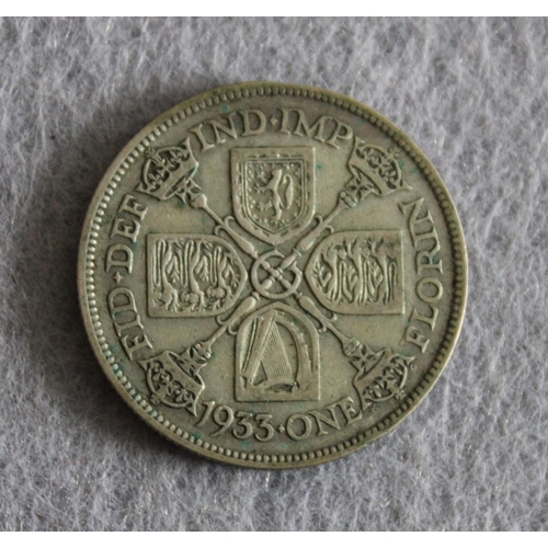 242 - 1933 Florin Coin