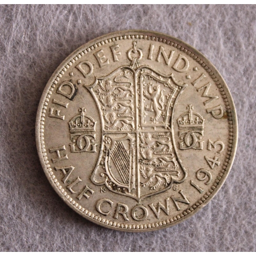 237 - 1945 Half Crown Coin