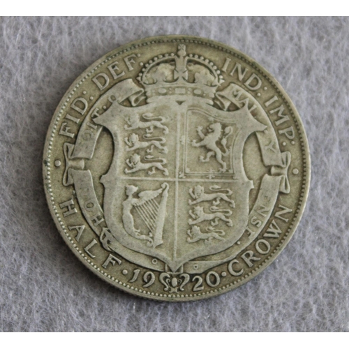 238 - 1920 Half Crown Coin