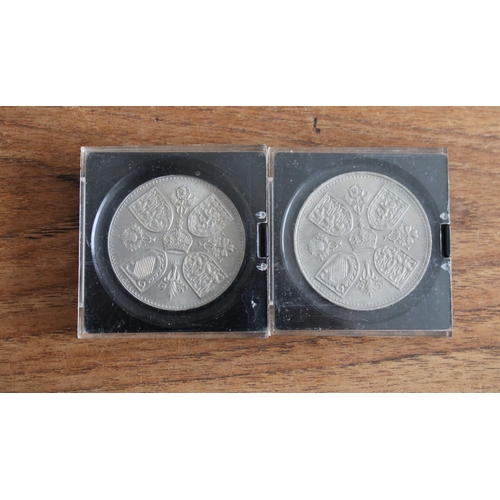 353 - 2 x 1953 Crown Coins