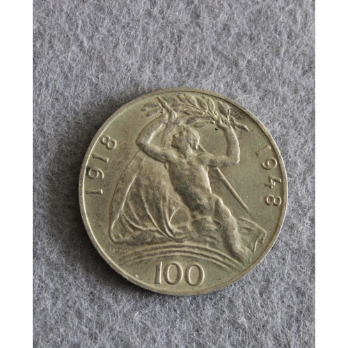 413 - 1948 Czechoslovakia Coin