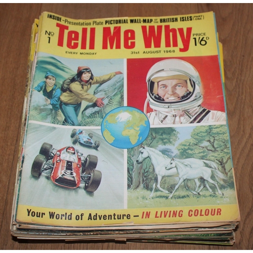 771 - Tell Me Why Magazine Collection 1968-1970