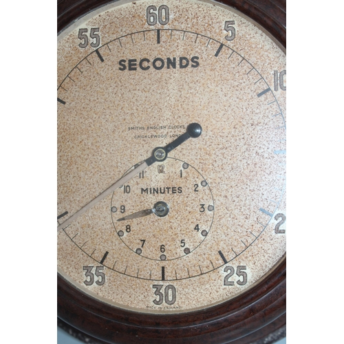 6 - Bakelite Seconds Clock By Smiths (Untested)
Diameter-32 x 32cm
