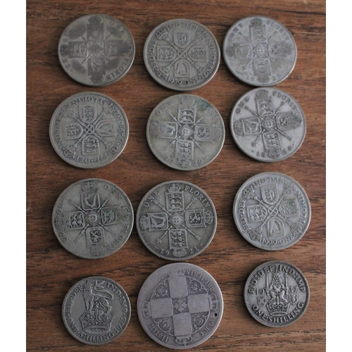 338 - Ten Florins & Two Shillings