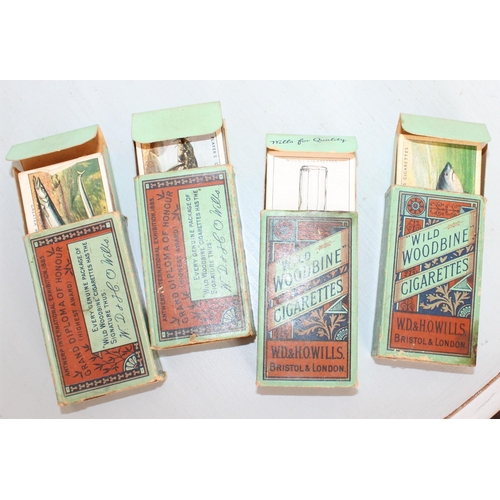 67 - Cigarette Cards x 4 Boxes