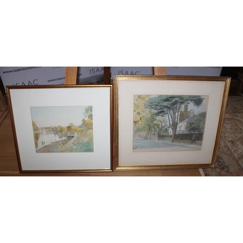 160 - Three Water Colour Painting's By John Meade
Collection Only 
Largest-66.5cm Wide
Height-52cm
2nd Lar... 