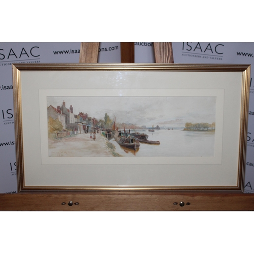 168 - Framed Watercolour Painting by Charles William Wyine ( c 1859-1923)

Measures 66cm x 38cm

Collectio... 