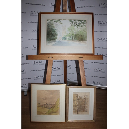 179 - Three Assorted Watercolour Paintings - Various Topics
Largest Frame measures 60cm x 47cm

Collection... 