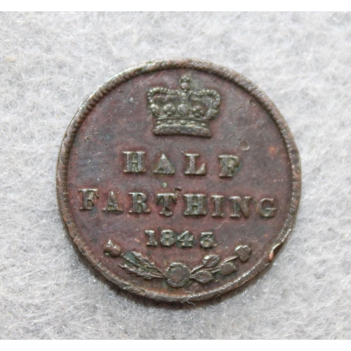 241 - 1843 Half Farthing Coin