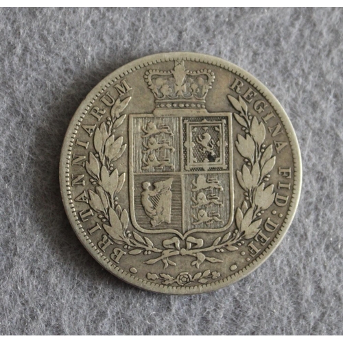 243 - 1880 Victoria Half Crown