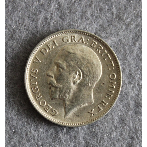 248 - 1914 George V Sixpence