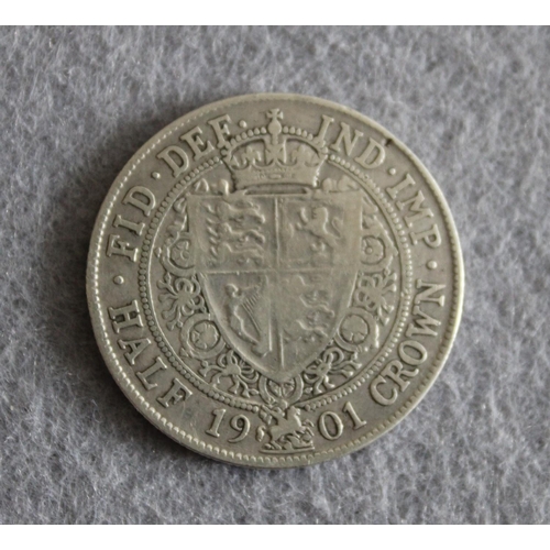 250 - 1901 Queen Victoria Half Crown