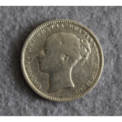 253 - 1878 Victoria Shilling