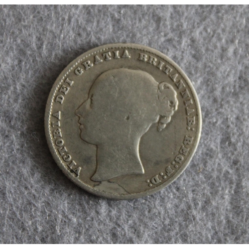 254 - 1867 Victoria Shilling