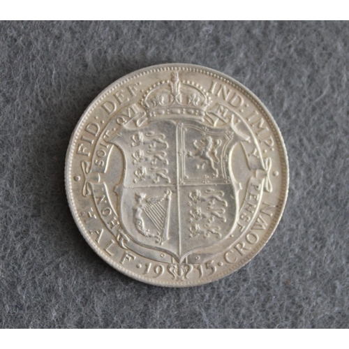 259 - 1915 George V Half Crown Coin