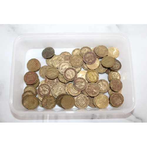 272 - Quantity Of Three Pence Coins