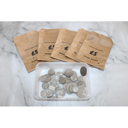 274 - Mixed Post War Coins & Bank Bags