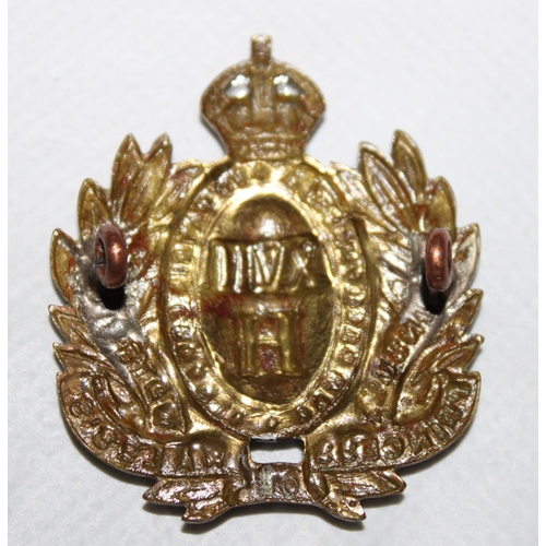 205 - 18th Hussars Cap Badge with 2 Lugs Intact