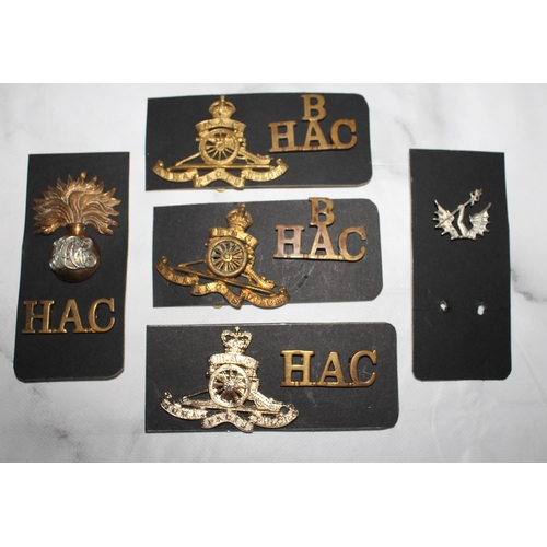 192 - Nine HAC Regiment Badges