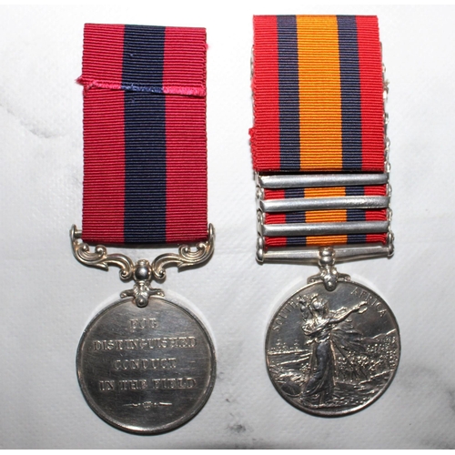 23 - DCM & Queens South Africa Medal with 8 Clasps

DCM inscribed 9033 SERJT S. CHILVERS. 1ST RIFLE BDE.
... 