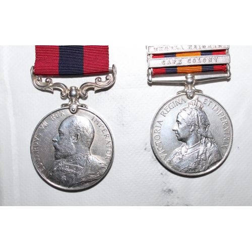 23 - DCM & Queens South Africa Medal with 8 Clasps

DCM inscribed 9033 SERJT S. CHILVERS. 1ST RIFLE BDE.
... 