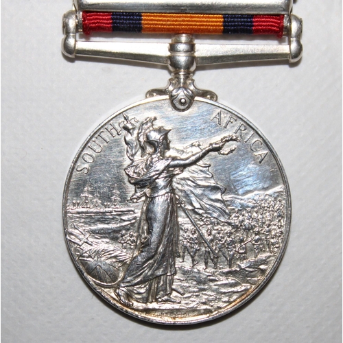 35 - Queens South Africa Medal with 3 Bars -ROYAL ENGINEERS

Medal named to 367 DR. H.G. WIGGANS. R.E.