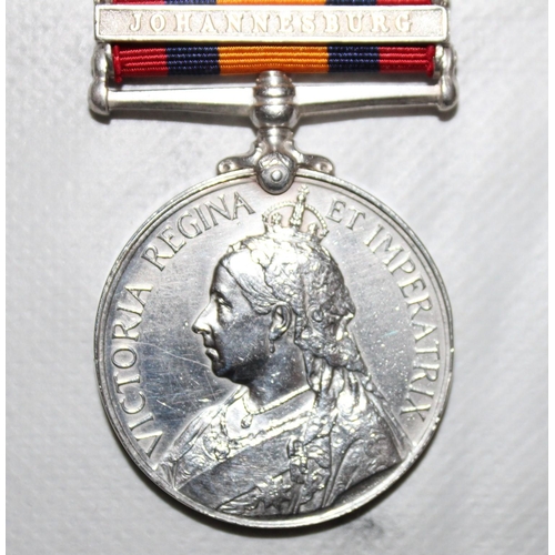 20 - Queens South Africa Medal with 5 Bars - C.I.V.

Medal named to 613 PTE C.W.H.VAUGHAN C.I.V.