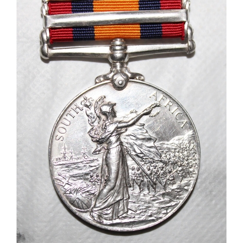 20 - Queens South Africa Medal with 5 Bars - C.I.V.

Medal named to 613 PTE C.W.H.VAUGHAN C.I.V.