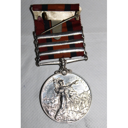 45 - Queens South Africa Medal with 3 Bars - C.I.V. 

Medal named to 573 PTE F. W. SHORTER. C.I.V.