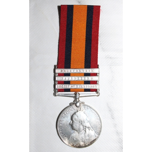 50 - Queens South Africa Medal with 3 Bars - R.H.A.

Medal named to 1222 GNR: W. LEGGATT, G BTY, R.H.A.