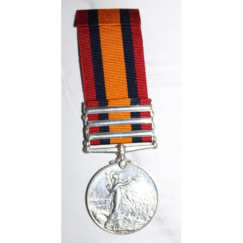 50 - Queens South Africa Medal with 3 Bars - R.H.A.

Medal named to 1222 GNR: W. LEGGATT, G BTY, R.H.A.