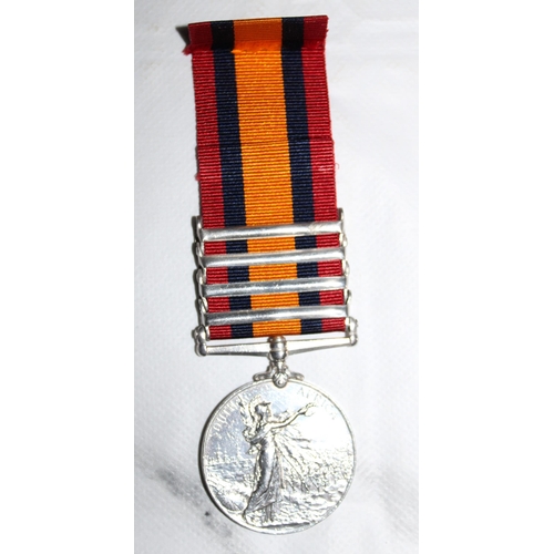 51 - Queens South Africa Medal with 4 Bars - R.H.A.

Medal named to 73686 DVR.C.W. NEWTON. U BTY, R.H.A.