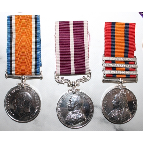 8 - Queens Boer War Medal Group of 8 - GARDNER 14TH HUSSARS. 8th Medal is Recognition for services to th... 