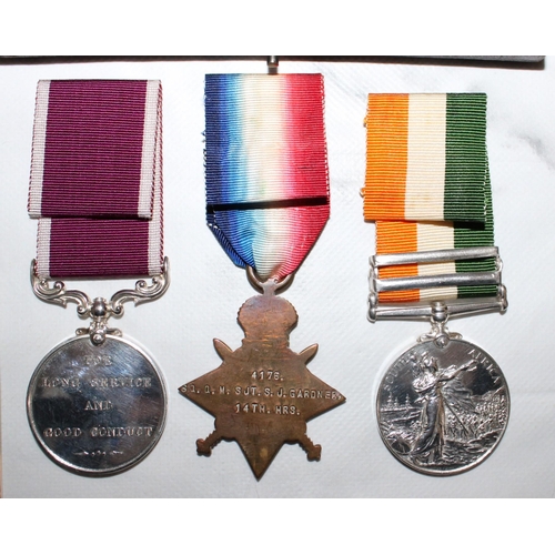 8 - Queens Boer War Medal Group of 8 - GARDNER 14TH HUSSARS. 8th Medal is Recognition for services to th... 