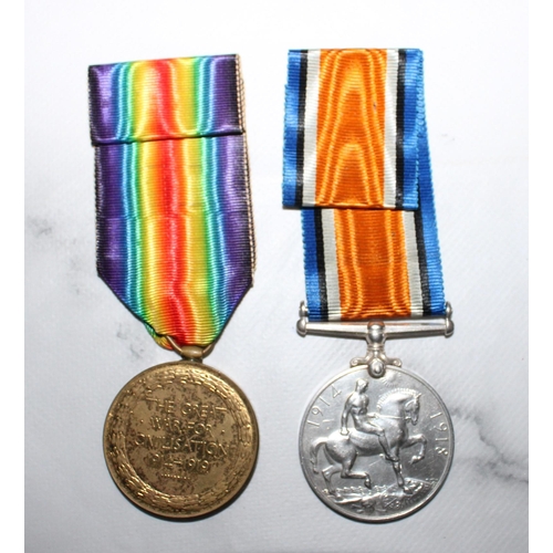 88 - WWI Victory and British War Medal Pair - Thomas - 13th Hussars

46208 CPL . F. THOMAS. 13-HRS