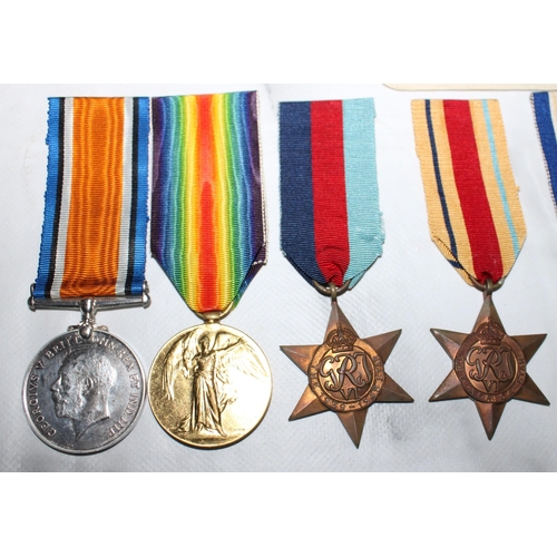 97 - WWI & WWII Medal Group of 7 - Major A. H. Wood - 13th /18th Hussars.

WWI medals inscribed 2.LIEUT.A... 