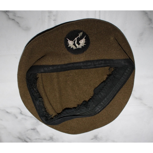 207 - H.A.C. Beret with Cap Badge - Size Unknown