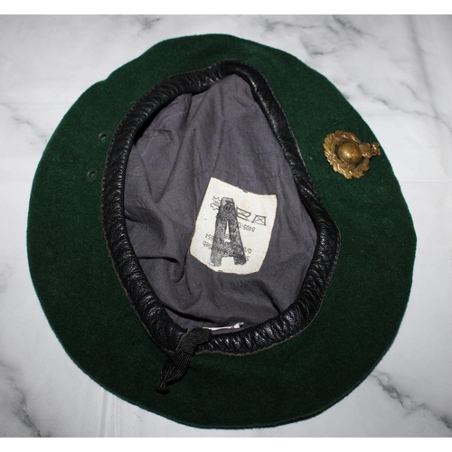 208 - Royal Marines Beret with Cap Badge - Size 59