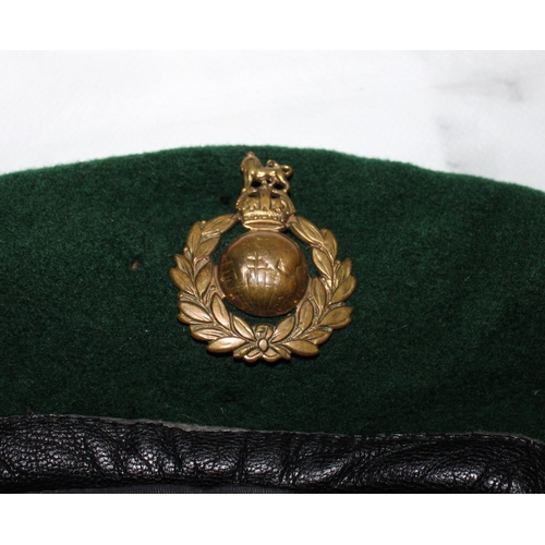 208 - Royal Marines Beret with Cap Badge - Size 59