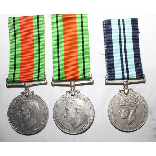 139 - Quantity of WWII Medals  - All Unnamed as Issued

2 x British War Medals
4 x Defence Medals
1 x Indi... 