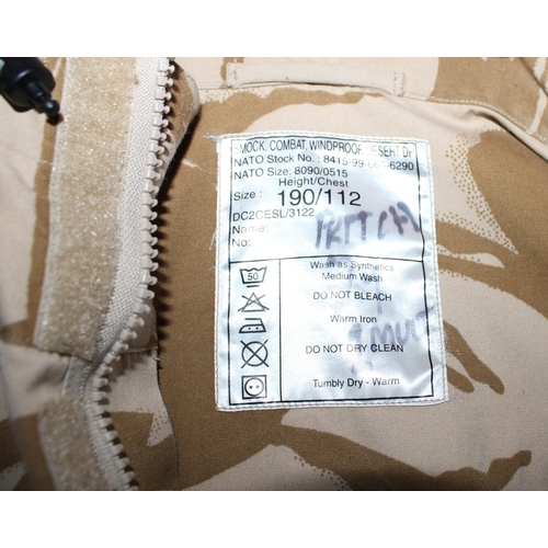 213 - Desert DPM Windproof Smock - Pritchard - Dragoons 

Paperwork included