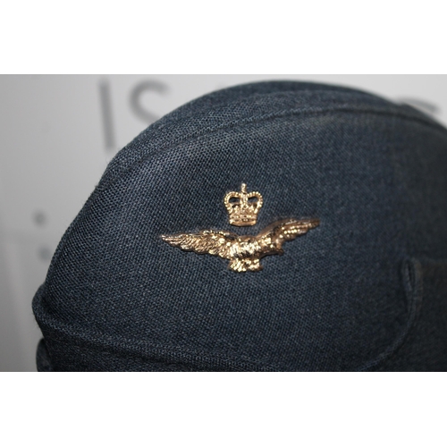 220 - Royal Air Force RAF Side Cap with Insignia