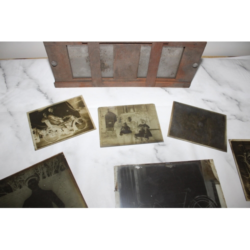 8 - Vintage Glass (Picture Glass) & Frames
Collection Only